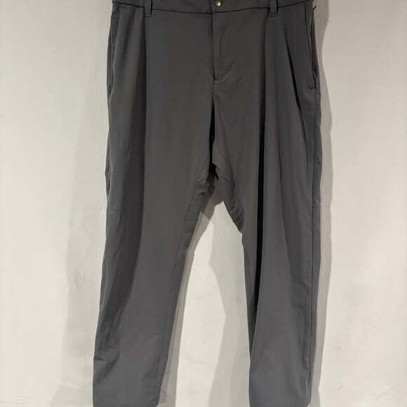 Lululemon Men's Gray Commission Slim Fit Warpstreme Pants - Picture 1 of 4
